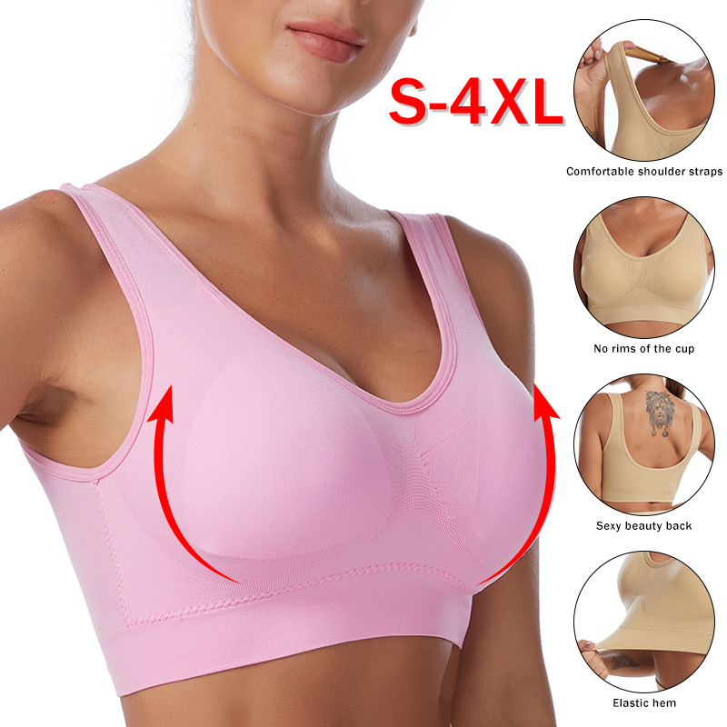 Underwire Bra Padded - Seksi Kadın Sutyen Artı Boyutu Dikişsiz