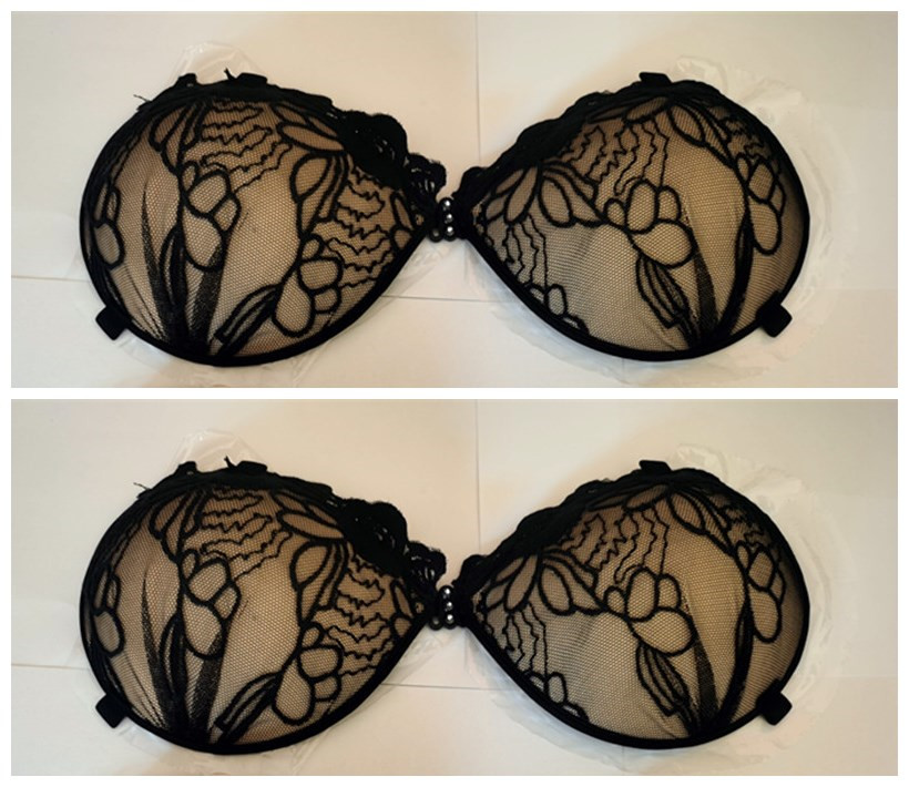 Backless Bra Sticky - Kadın Seksi Dantel İşlemeli Silikon Sırtı