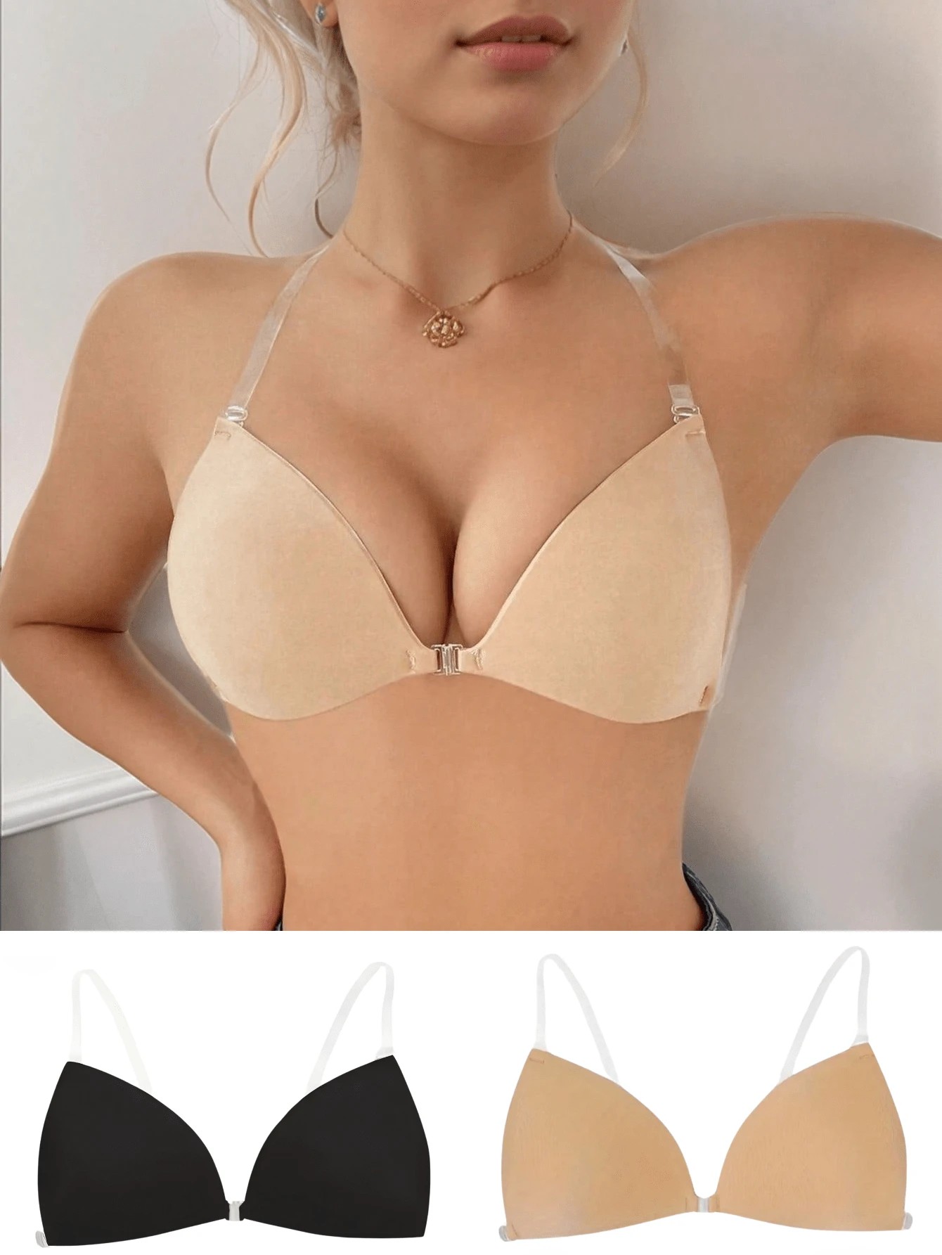 Kadınlar İçin Yapışkan Sütyen, - Backless Bra Sticky incelemesi ve fiyatı