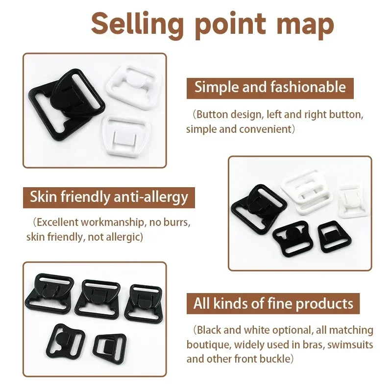 100 takım 12-20mm dikiş plasti - Nursing Bra Clip incelemesi ve fiyatı